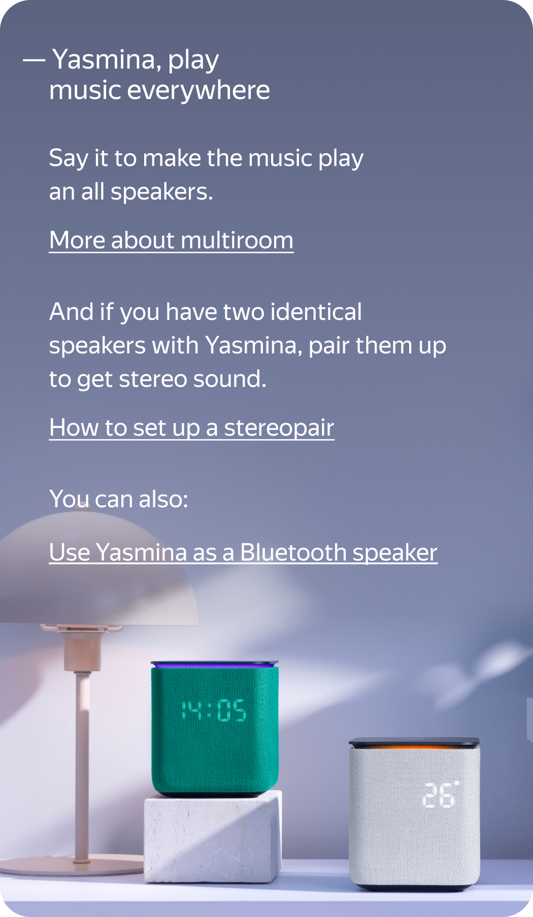 Multiroom and stereopair