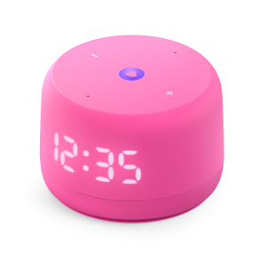 Yasmina Lite with a clock — pink